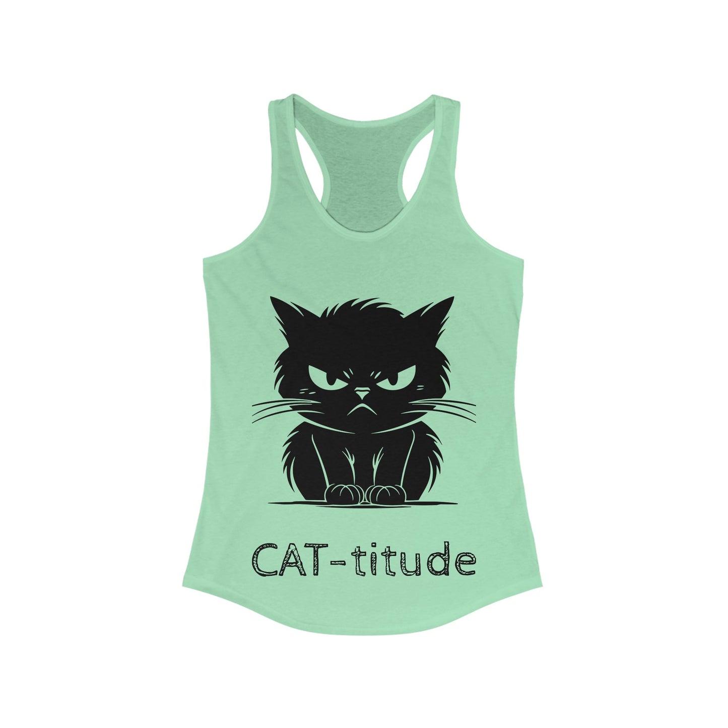 CAT-titude Women's Racerback Tank