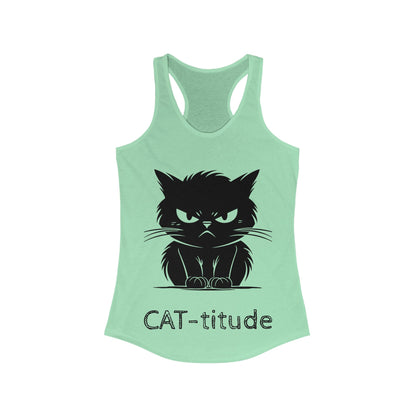 CAT-titude Women's Racerback Tank