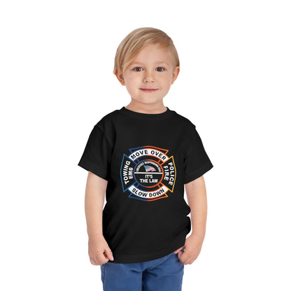 Let First Responders Live Toddler Unisex Short Sleeve Crewneck Tee