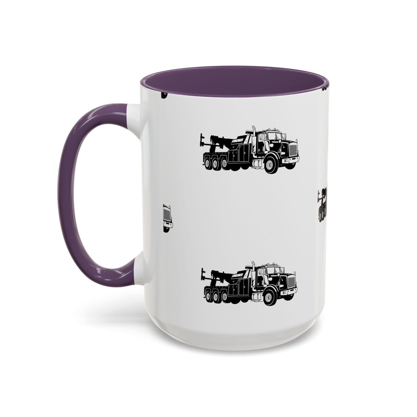 Heavy Tow Truck 2-Tone Coffee Mug