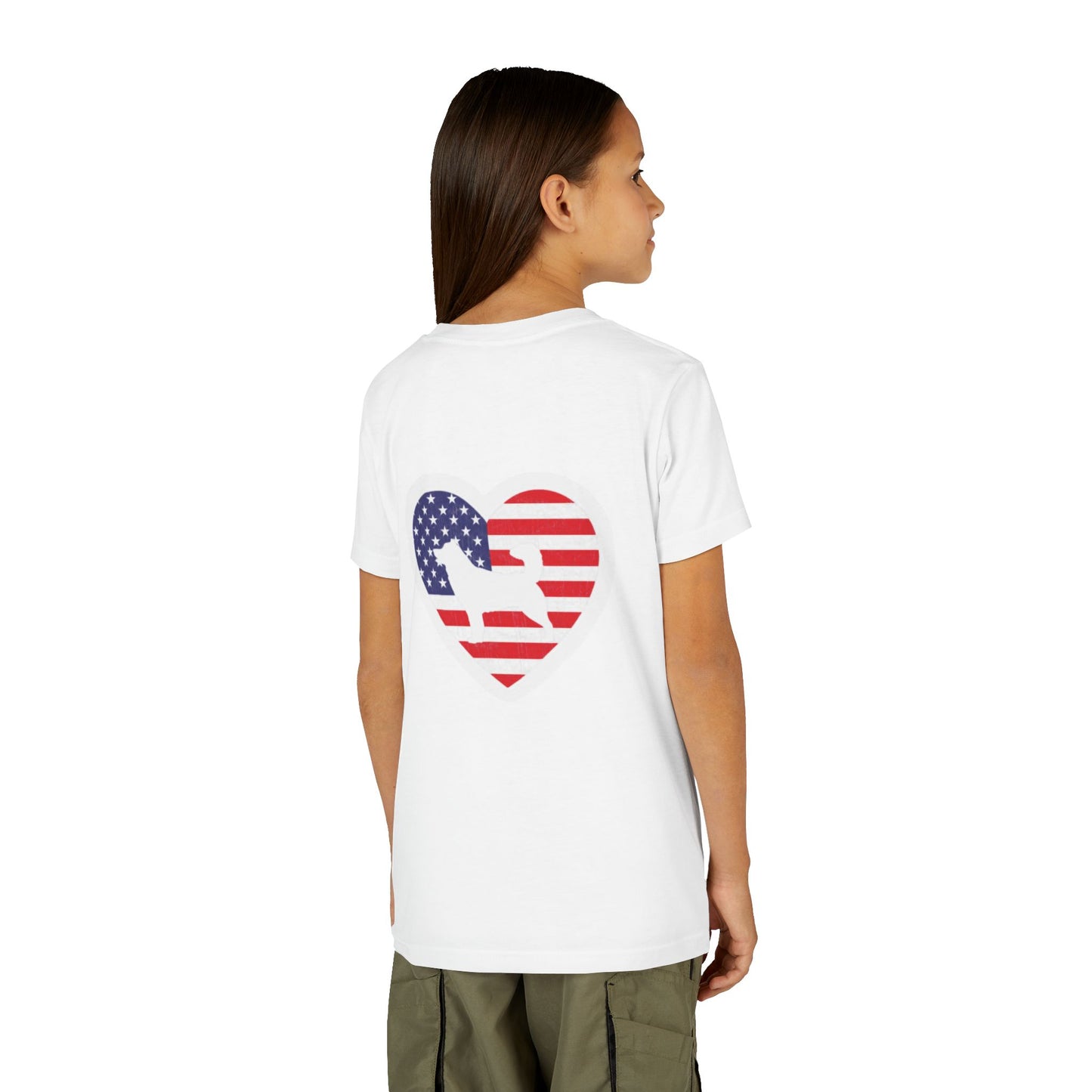 Malamute Flag Youth Unisex Short Sleeve Crewneck Tee