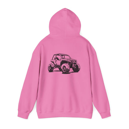 Off The Beaten Path Side By Side Unisex Hoodie