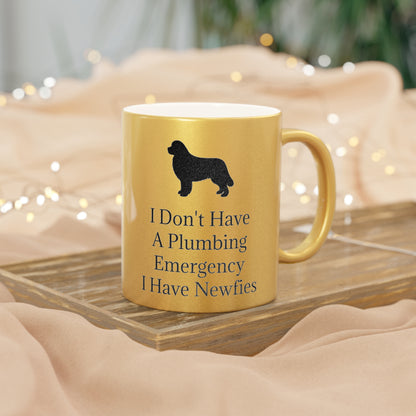 Plumbing Emergency Metallic Coffee Mug