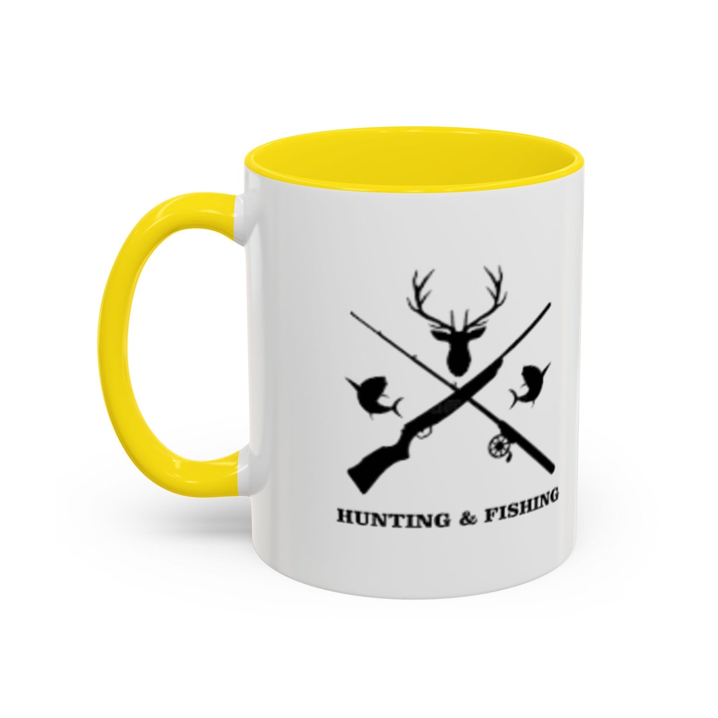 Hunting/Fishing 2-Tone Coffee Mug