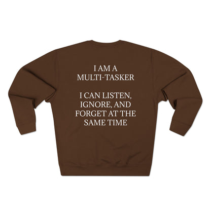Multi-Tasker Unisex Crewneck Sweatshirt
