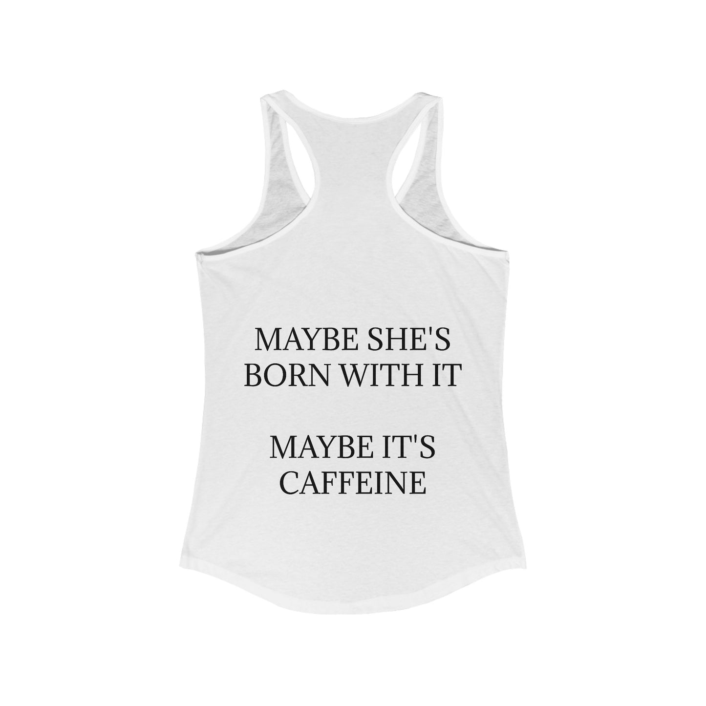 Born With It Women's Racerback Tank