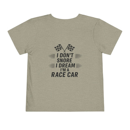 I Don't Snore Toddler Unisex Short Sleeve Crewneck Tee