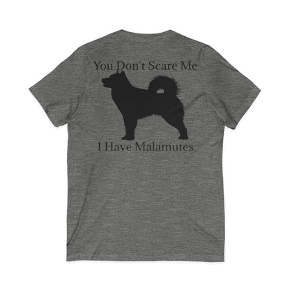 You Don't Scare Me Unisex Short Sleeve V-Neck Tee