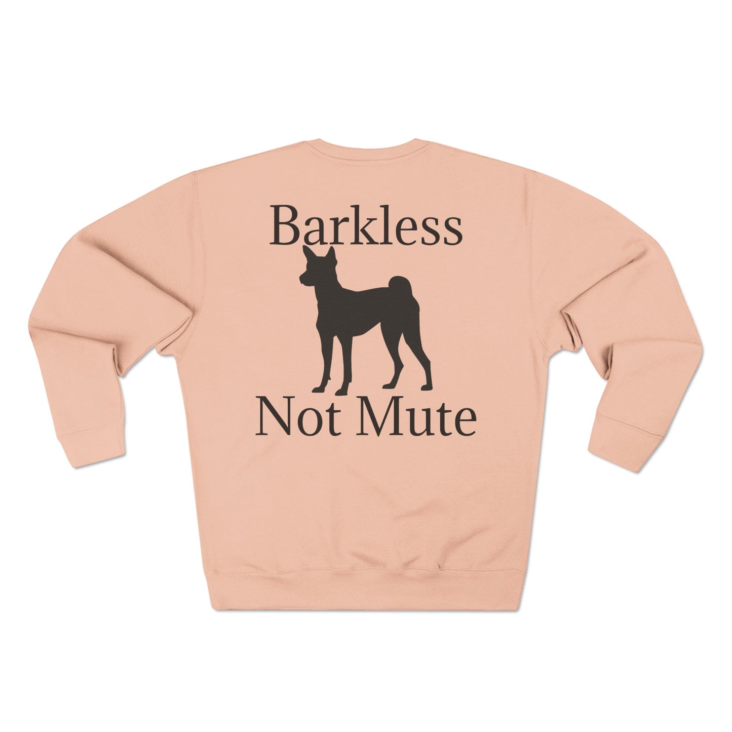 Barkless Not Mute Unisex Crewneck Sweatshirt