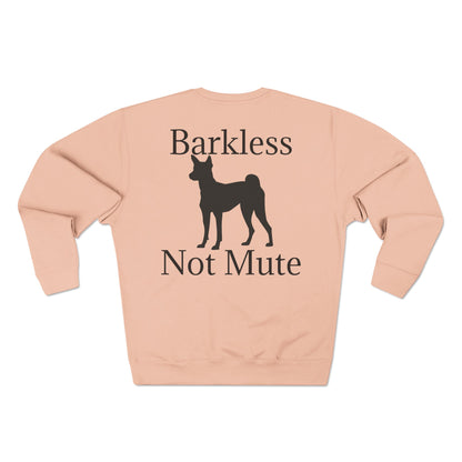 Barkless Not Mute Unisex Crewneck Sweatshirt