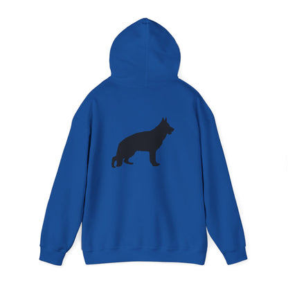 German Shepherd Silhouette Unisex Hoodie