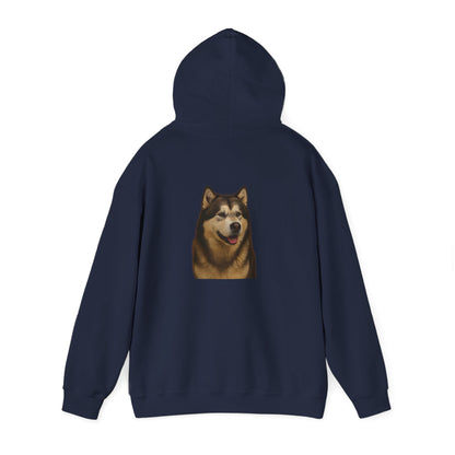 Malamute Head Unisex Hoodie