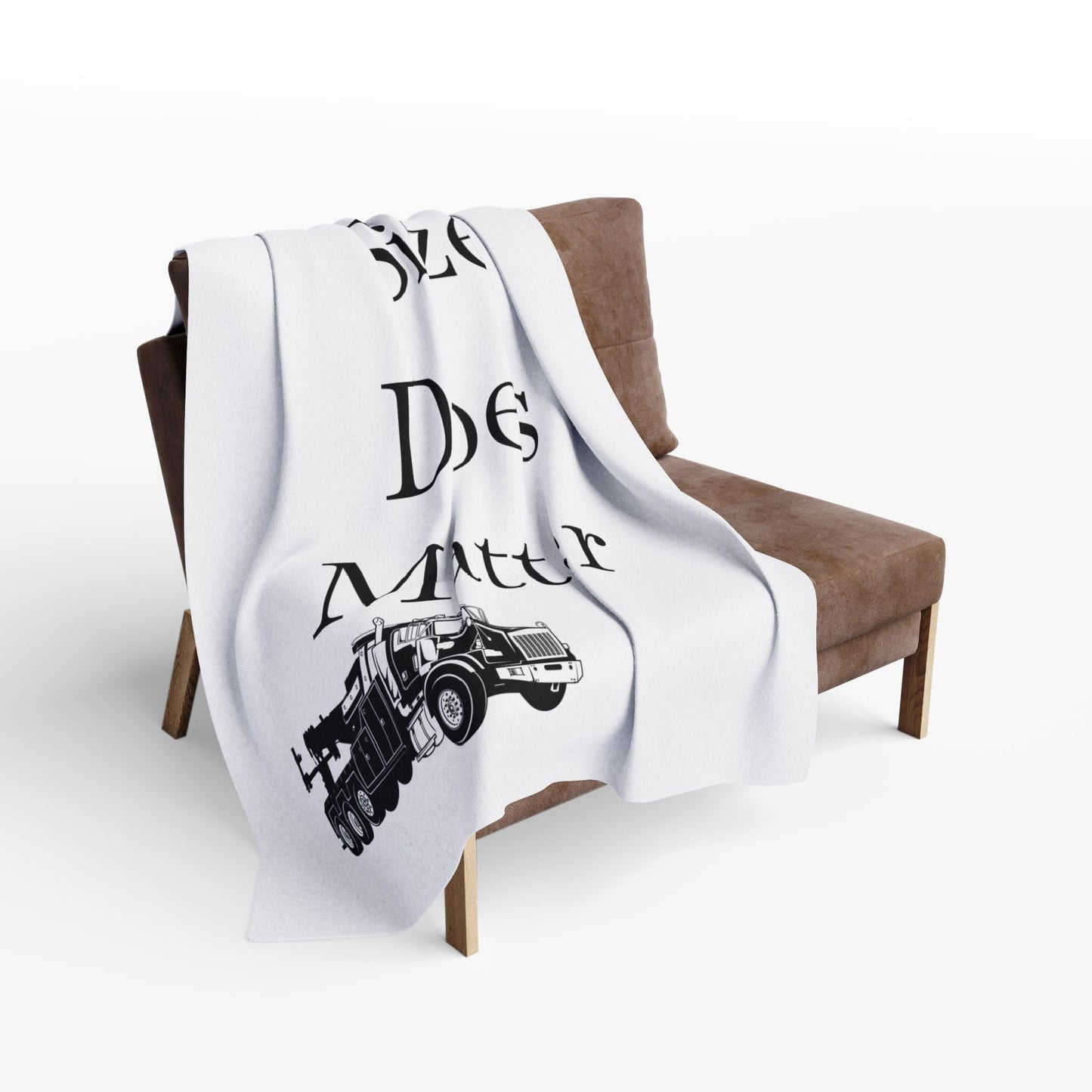 Size Does Matter Arctic Fleece Blanket