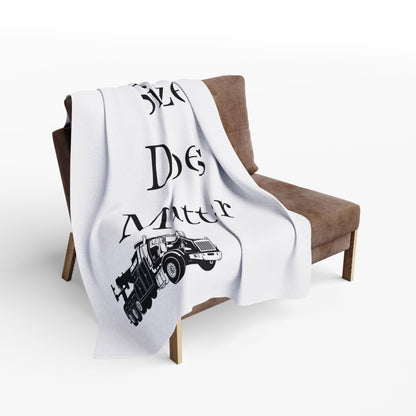Size Does Matter Arctic Fleece Blanket