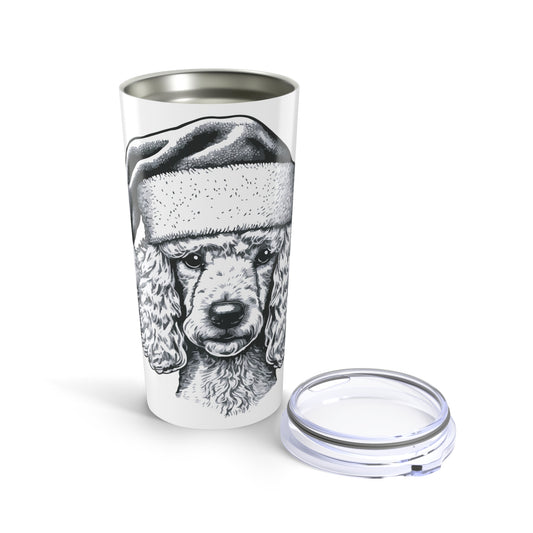 Santa Paws Poodle Tumbler