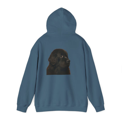 Newfie Head Unisex Hoodie