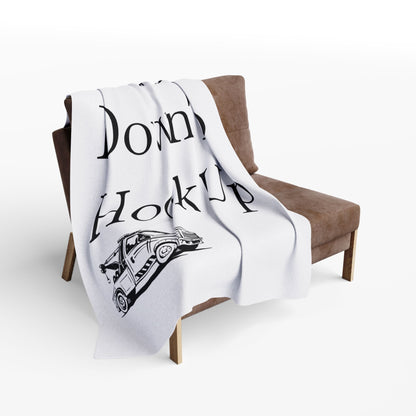Down To Hook Up Arctic Fleece Blanket