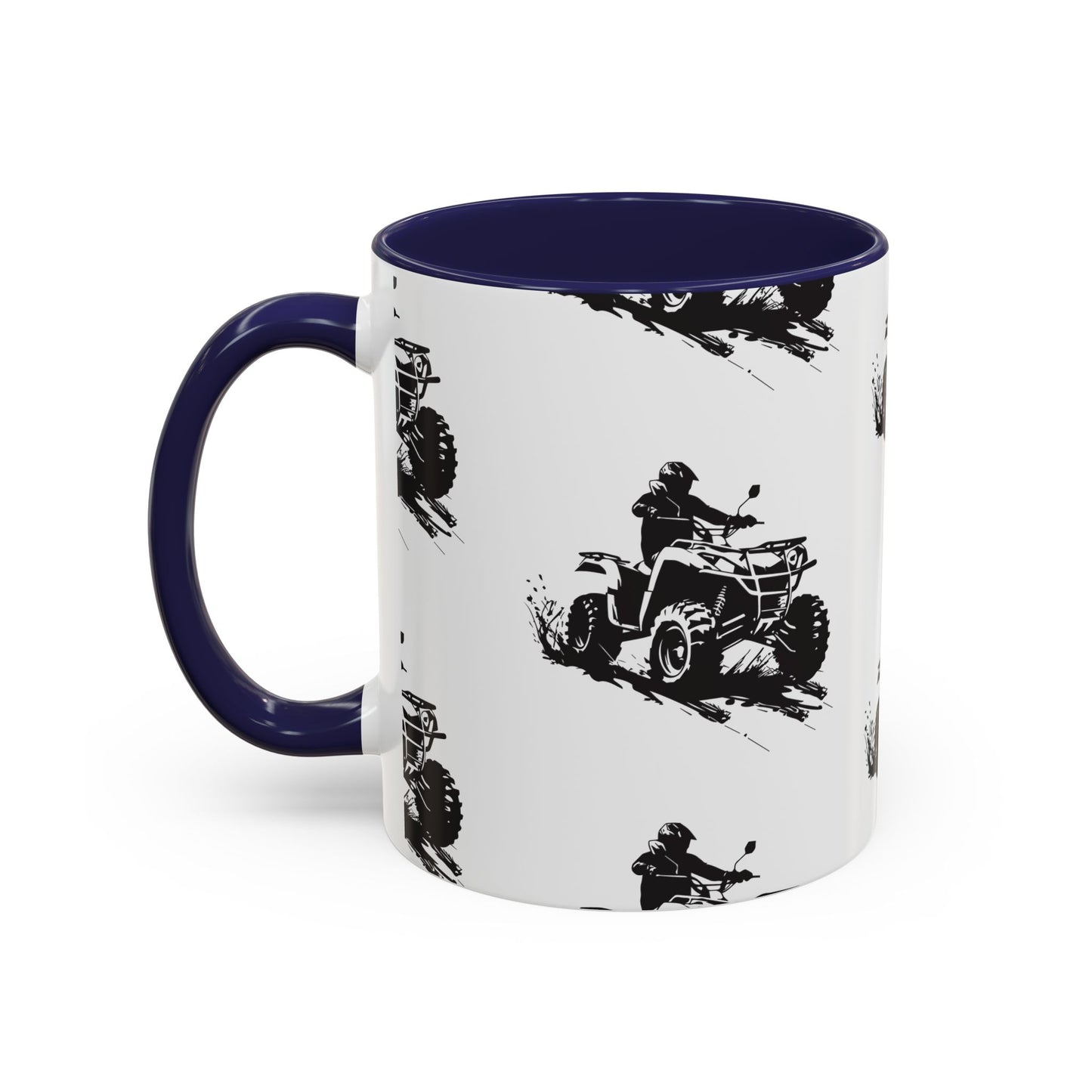 Slingin' Mud Quad 2-Tone Coffee Mug