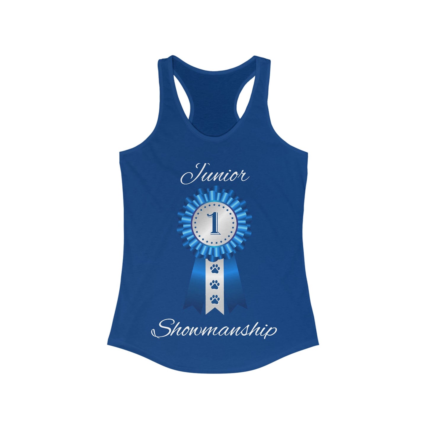 Junior Showmanship Women's Racerback Tank
