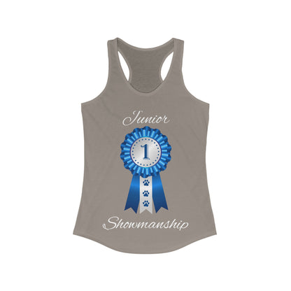Junior Showmanship Women's Racerback Tank