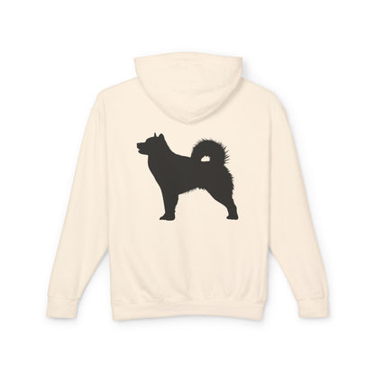 Malamute Silhouette Unisex Lightweight Hoodie