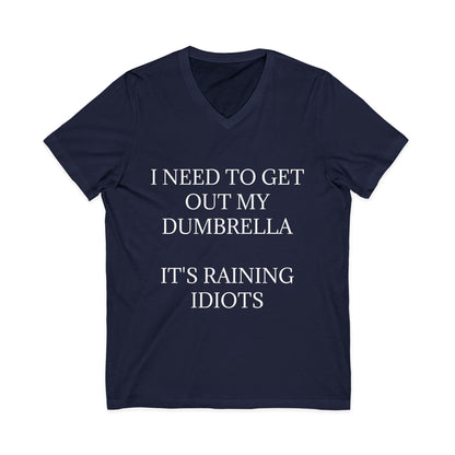 Dumbrella Unisex Short Sleeve V-Neck Tee