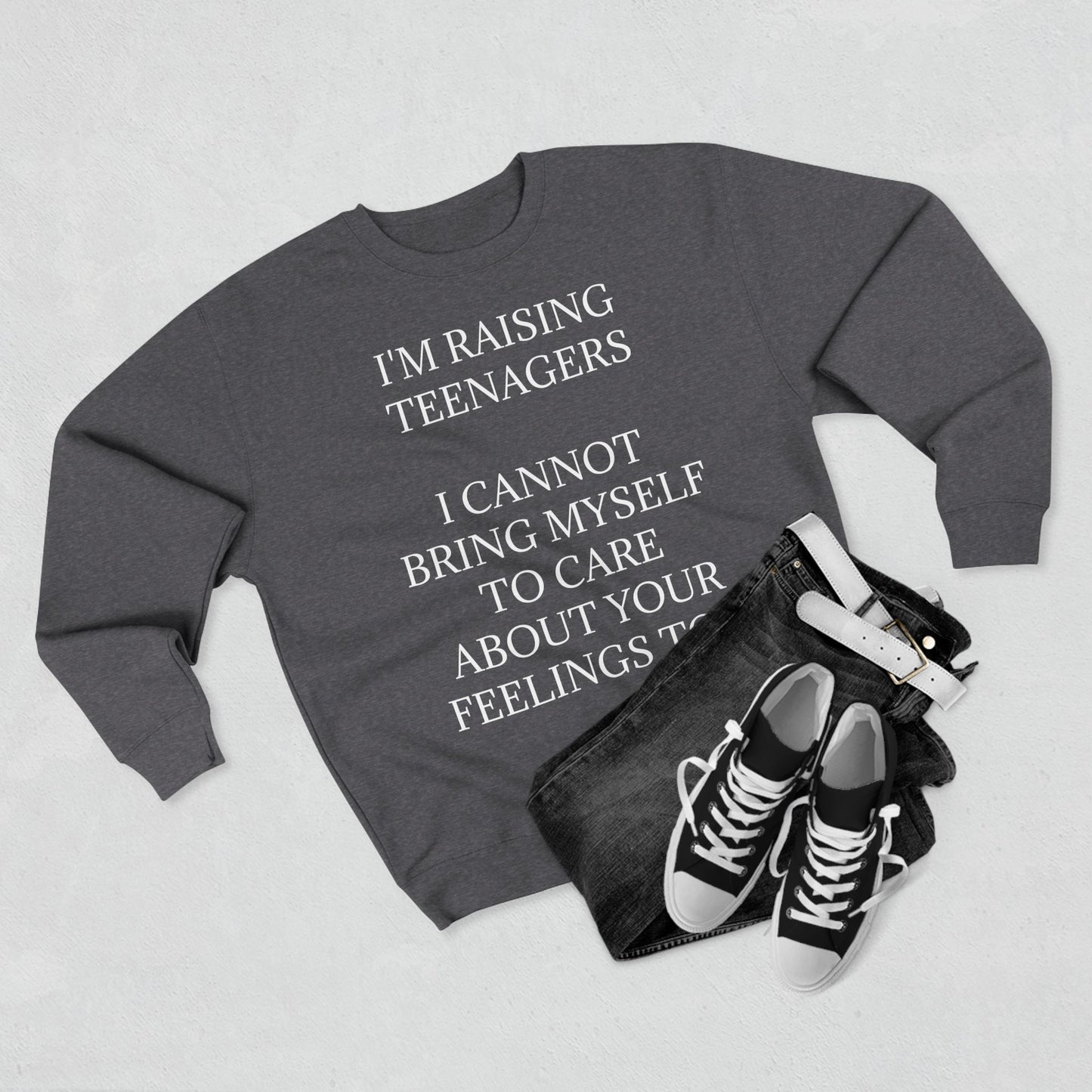 Raising Teenagers Unisex Crewneck Sweatshirt