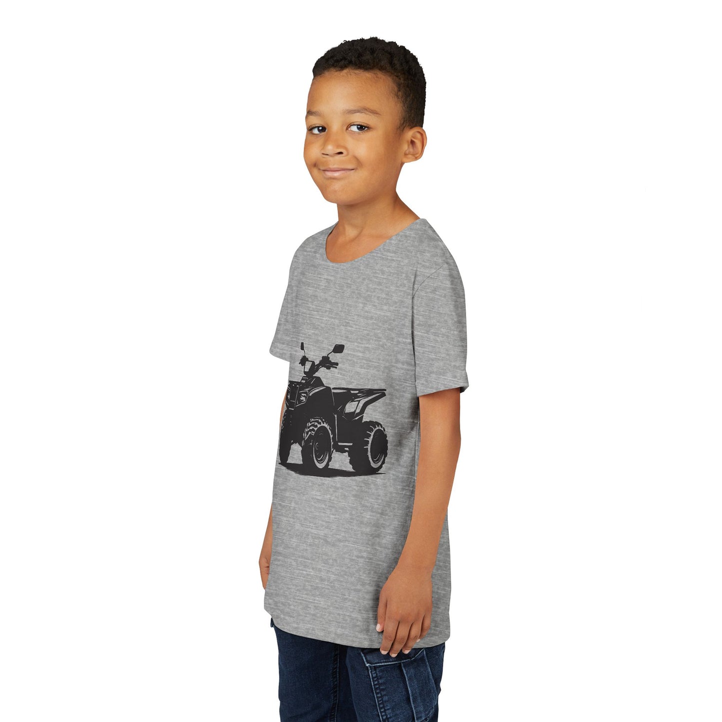 Off The Beaten Path Quad Youth Unisex Short Sleeve Crewneck Tee