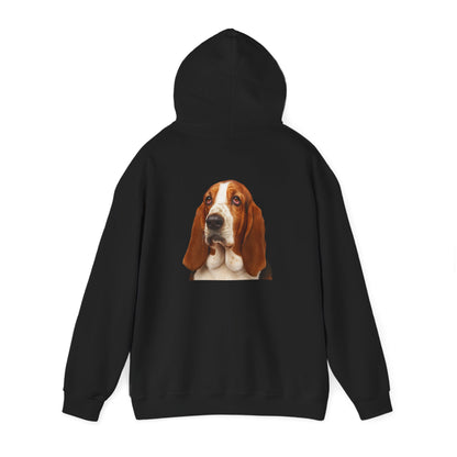 Basset Head Unisex Hoodie