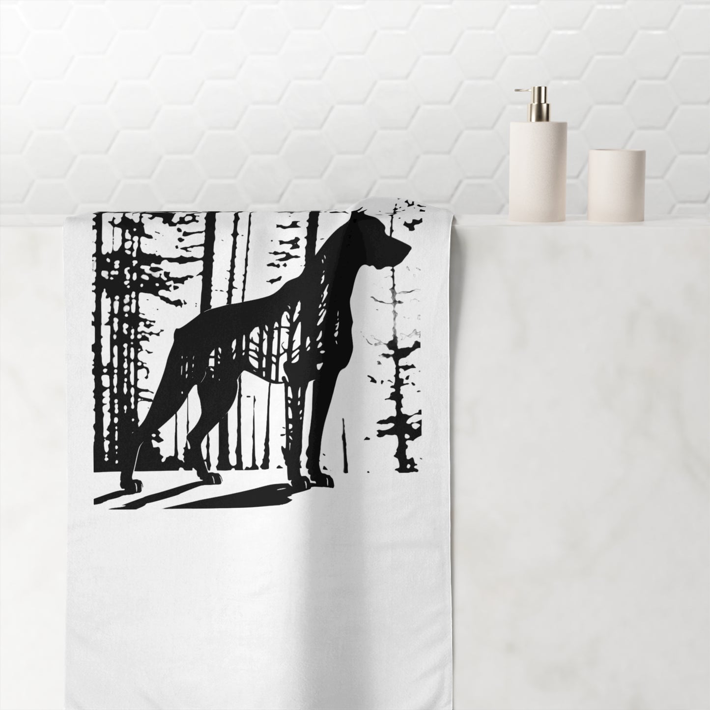 Watchful Eyes Mink-Cotton  Beach Towel