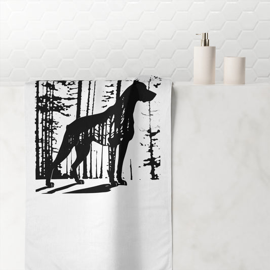 Watchful Eyes Mink-Cotton  Beach Towel