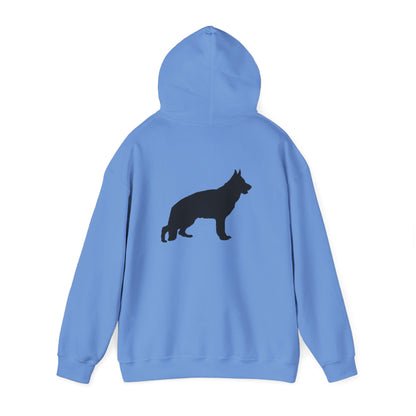 German Shepherd Silhouette Unisex Hoodie