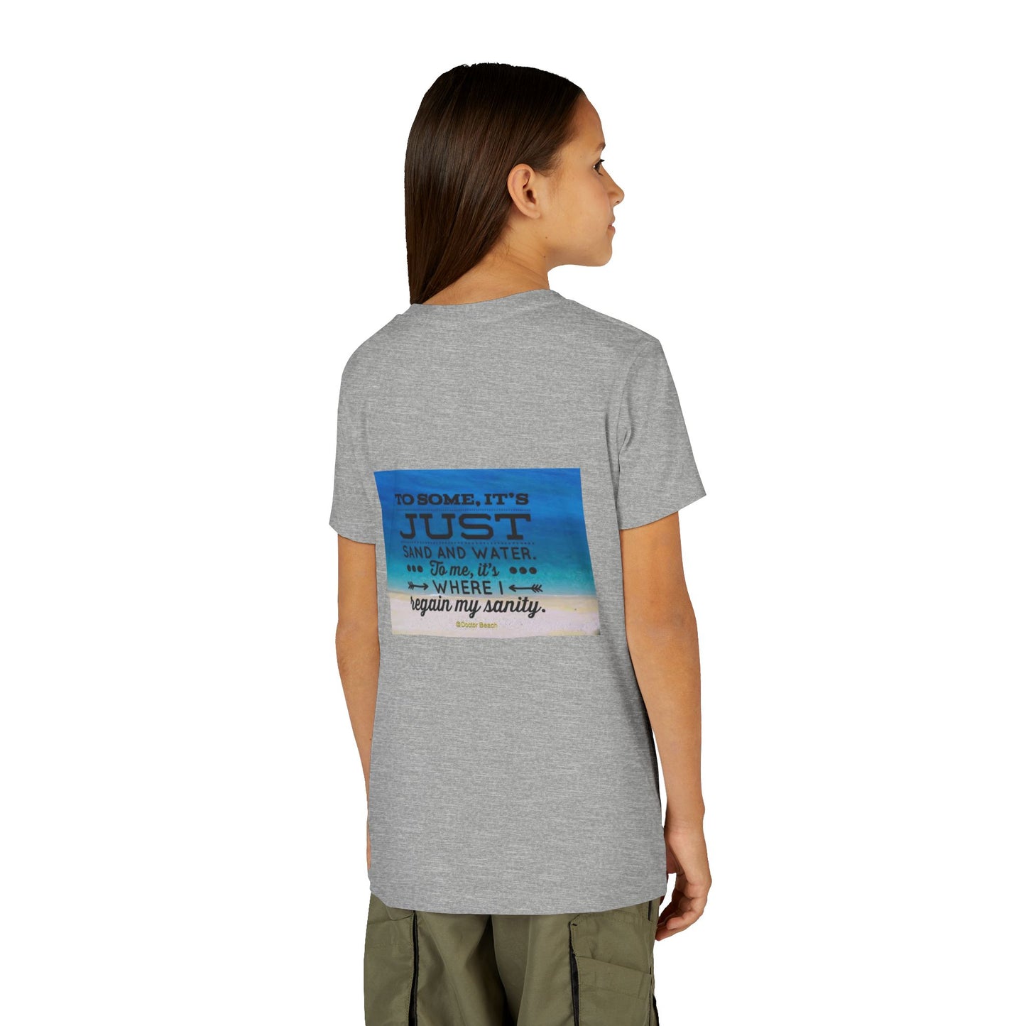 Dr. Beach Youth Unisex Short Sleeve Crewneck Tee