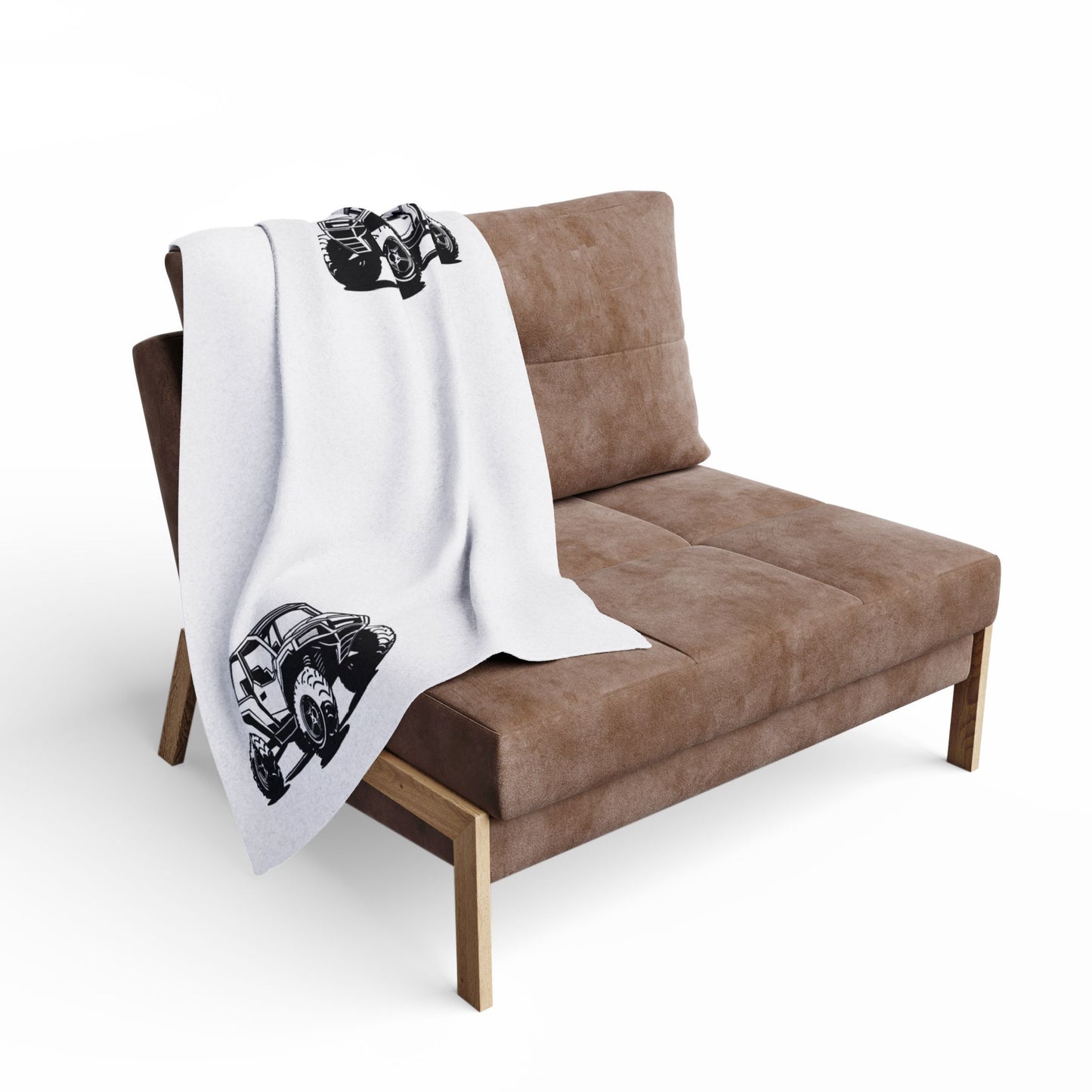 Off The Beaten Path Side By Side Arctic Fleece Blanket