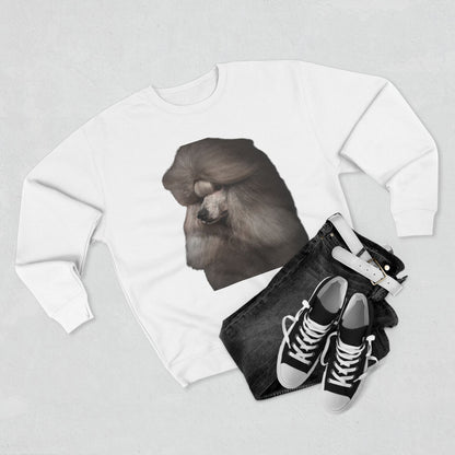 Poodle Head Unisex Crewneck Sweatshirt