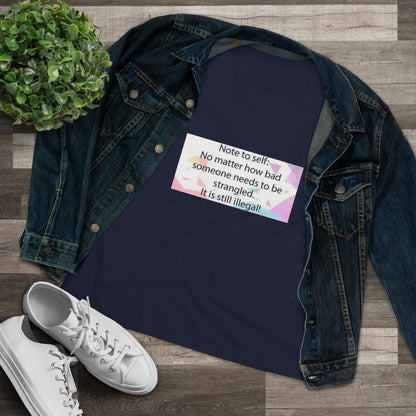 Note To Self Women's Short Sleeve Crewneck Tee