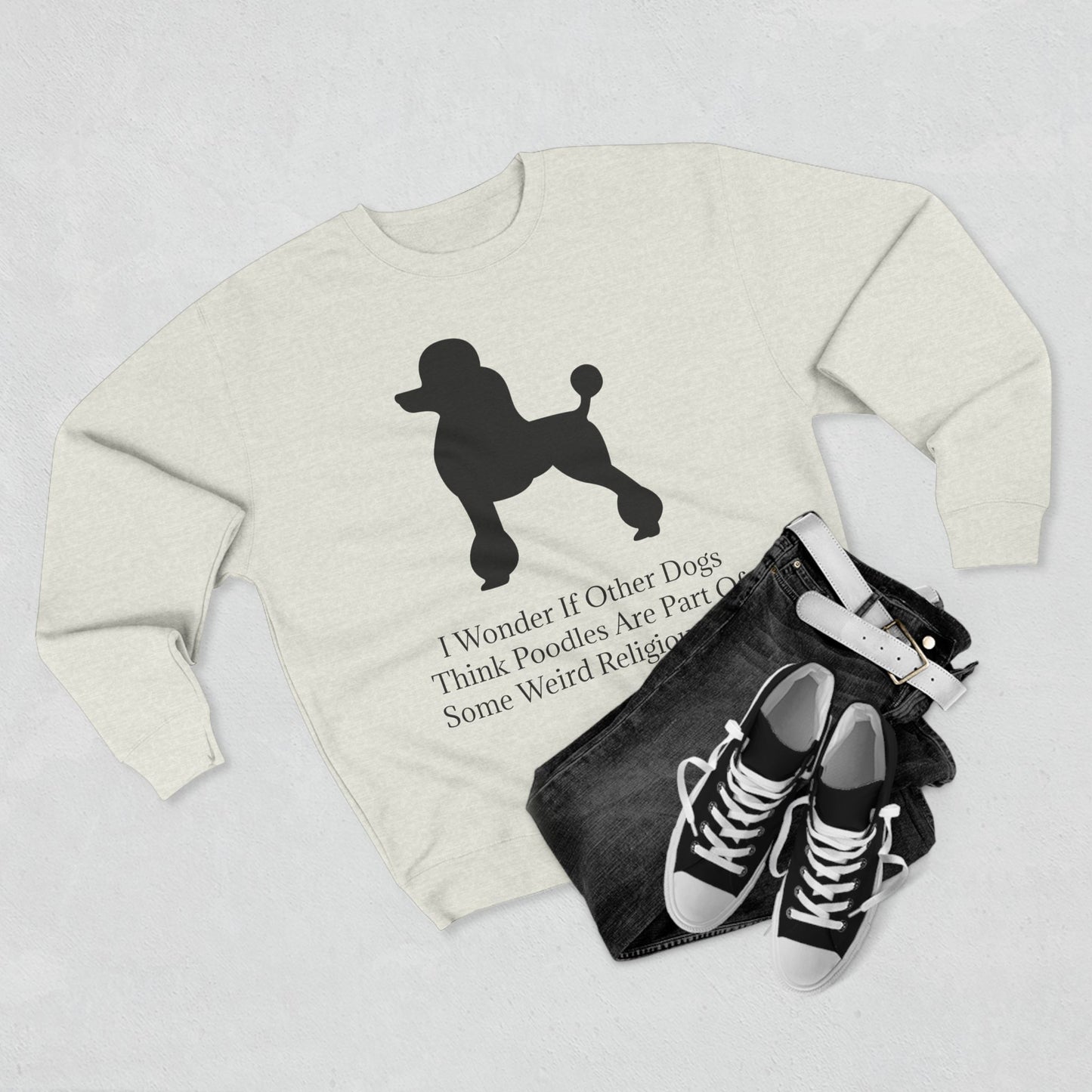 I Wonder Unisex Crewneck Sweatshirt