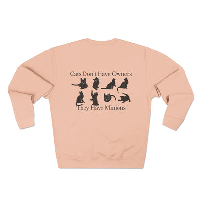 Cat Minions Unisex Crewneck Sweatshirt