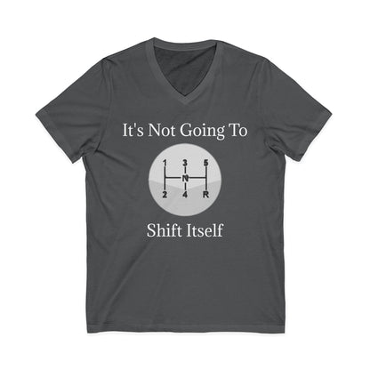 Shift Itself Unisex Short Sleeve V-Neck Tee