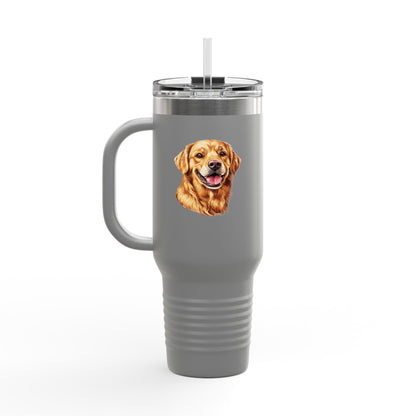 Golden Head Insulated Travel Mug