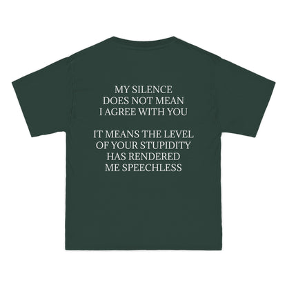 Speechless Men's Short-Sleeve Crewneck Tee