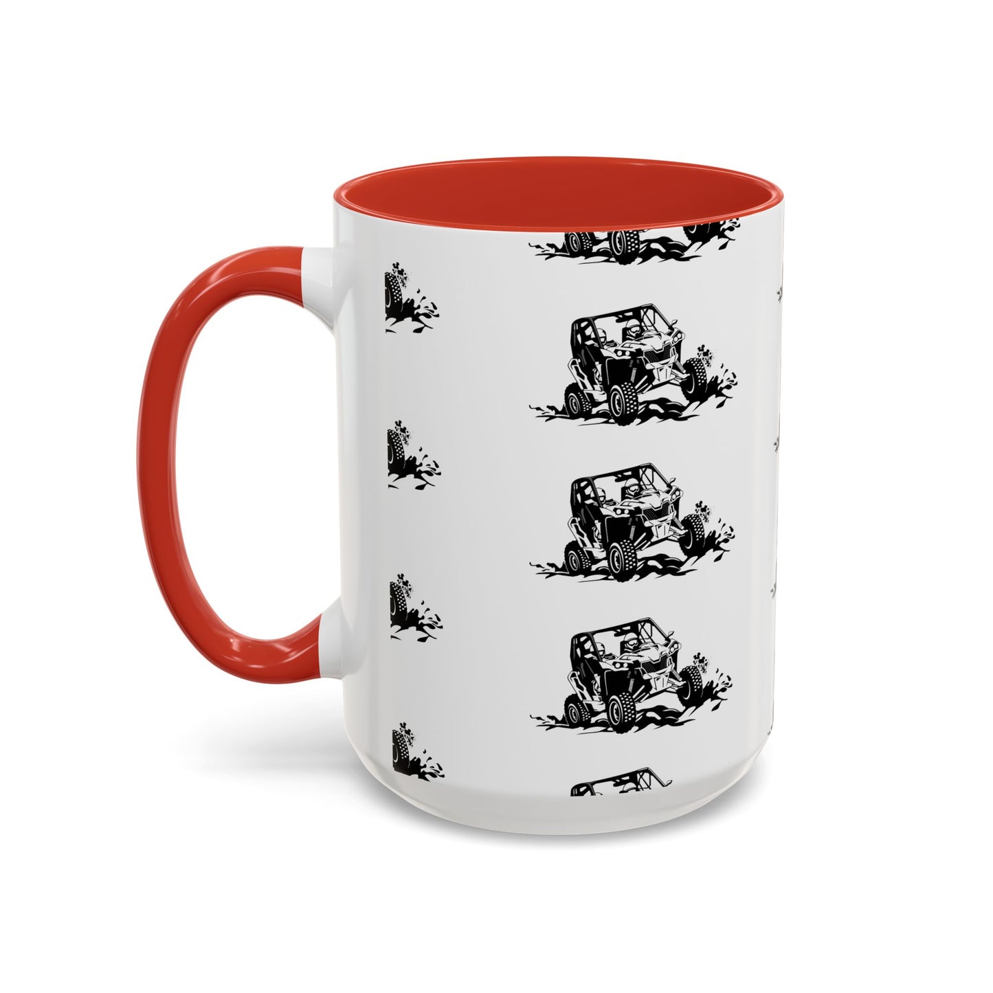 Slingin' Mud Side By Side 2-Tone Coffee Mug