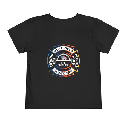 Let First Responders Live Toddler Unisex Short Sleeve Crewneck Tee