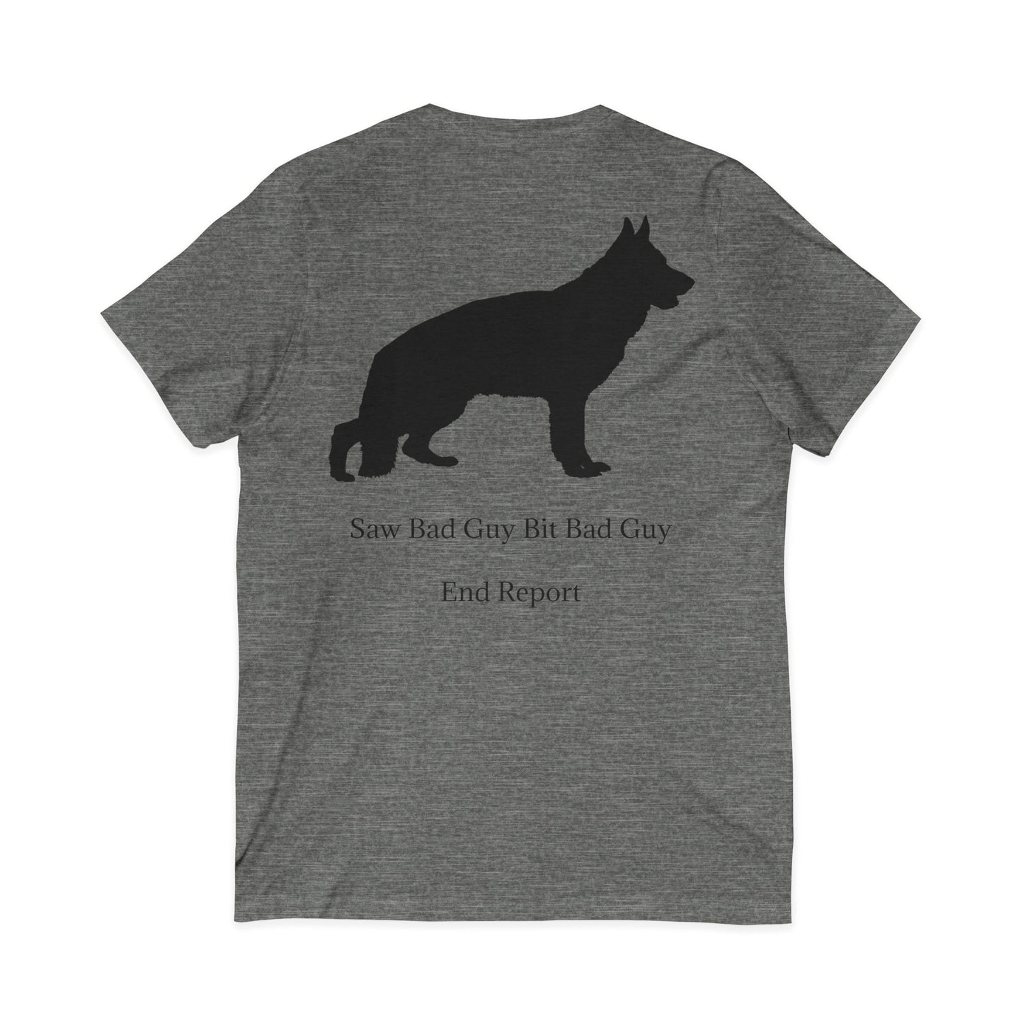 Bad Guy Unisex Short Sleeve V-Neck Tee