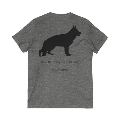 Bad Guy Unisex Short Sleeve V-Neck Tee