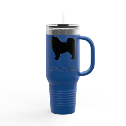 Clouds Insulated Travel Mug