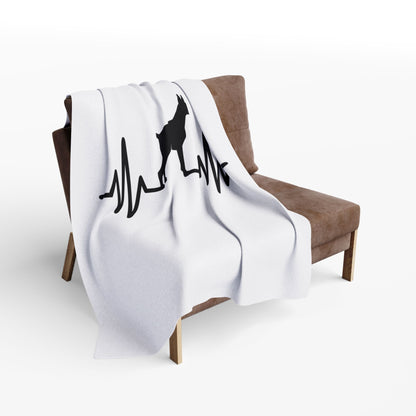 My Heart Beats For Dobermans Arctic Fleece Blanket