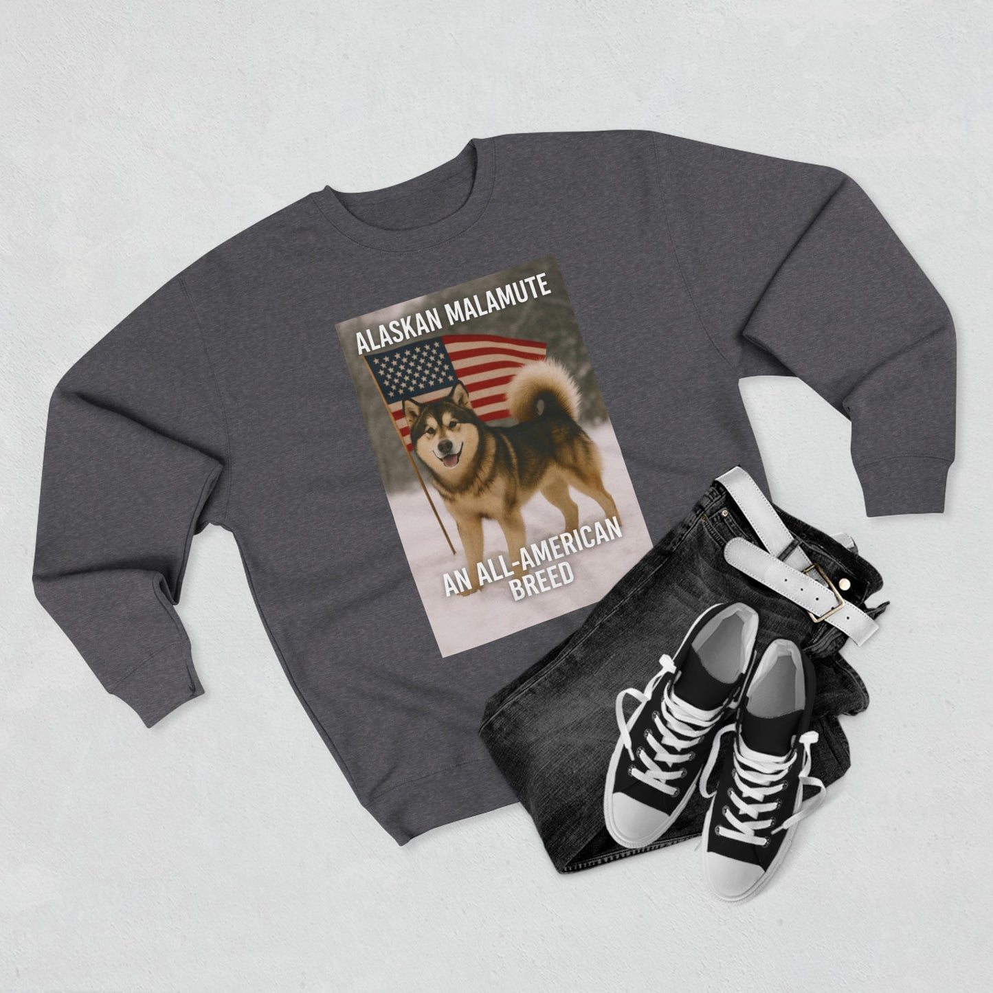 All-American Breed Unisex Crewneck Sweatshirt