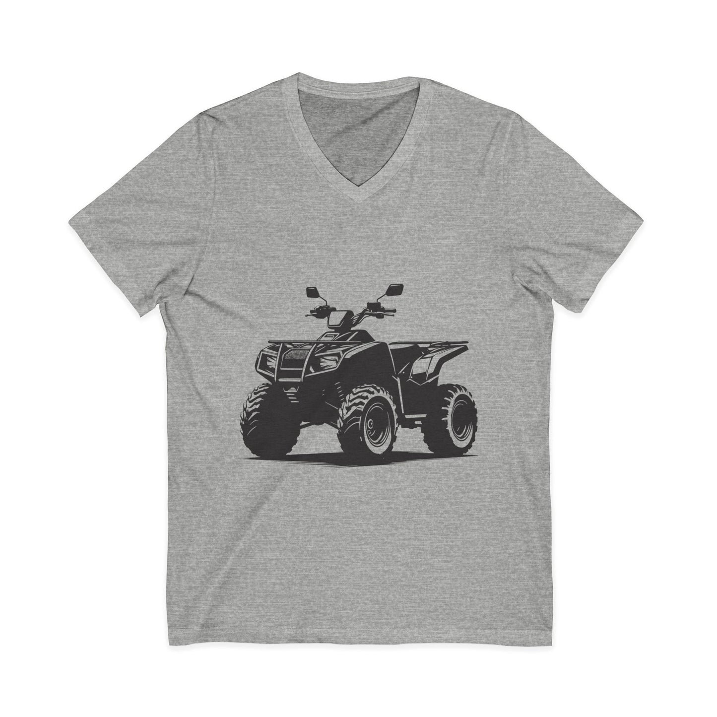 Off The Beaten Path Quad Unisex Short Sleeve V-Neck Tee