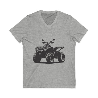 Off The Beaten Path Quad Unisex Short Sleeve V-Neck Tee